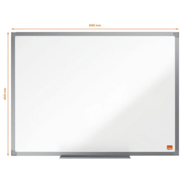 Whiteboard Nobo Classic Staal 60x45cm, magnetisch en wandmontage - 2