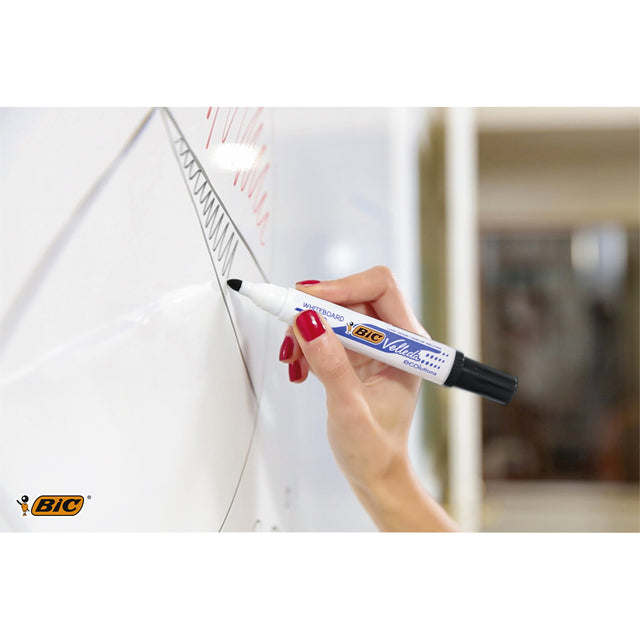 bic 1701 Whiteboardmarker rond 1,4mm Zwart - 4