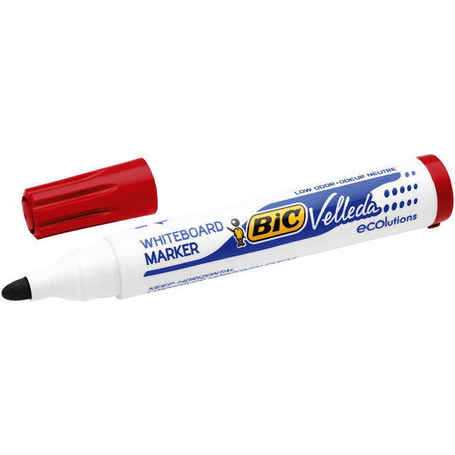 Viltstift Bic 1701 Whiteboard Rond 1,4mm Rood - 5