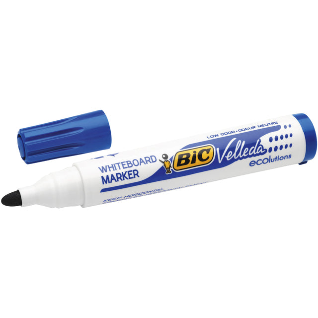 Viltstift Bic 1701 Whiteboard Rond 1,4mm Blauw - 5