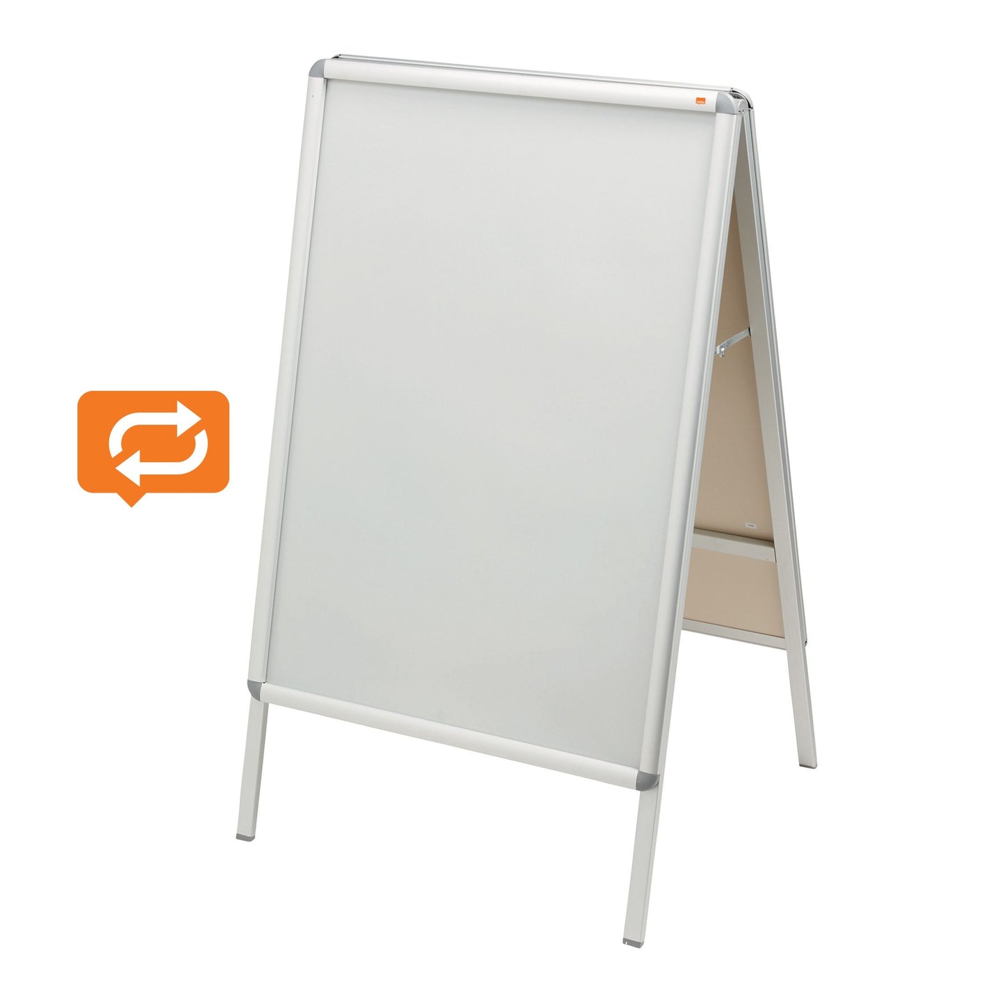 Reclamebord Nobo 700x1000mm in aluminium - 3