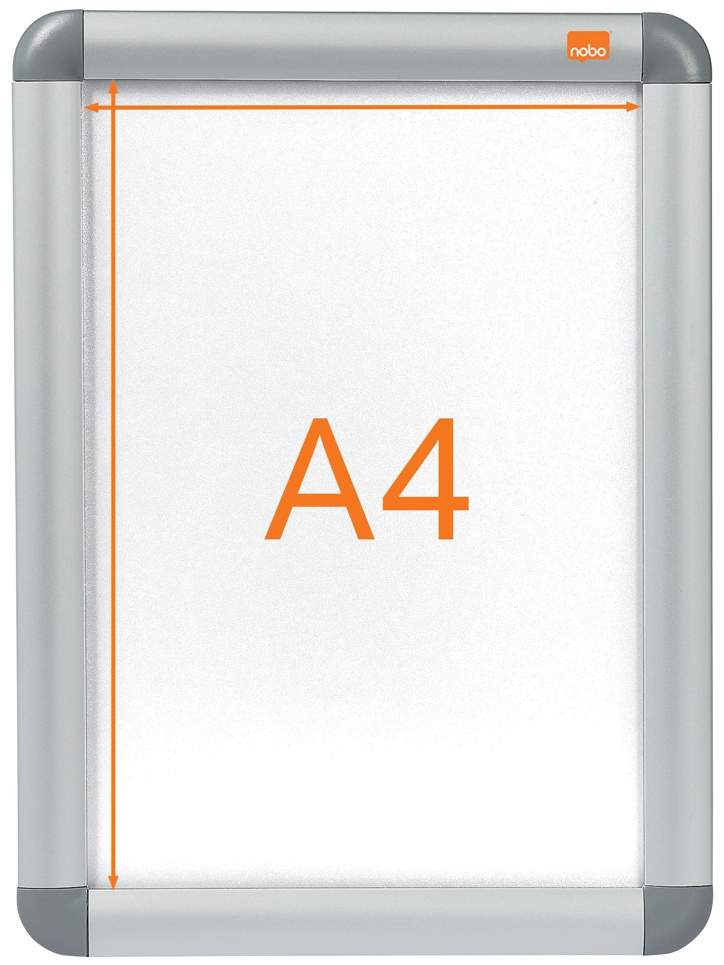 Kliklijst Nobo A4 aluminium - 2