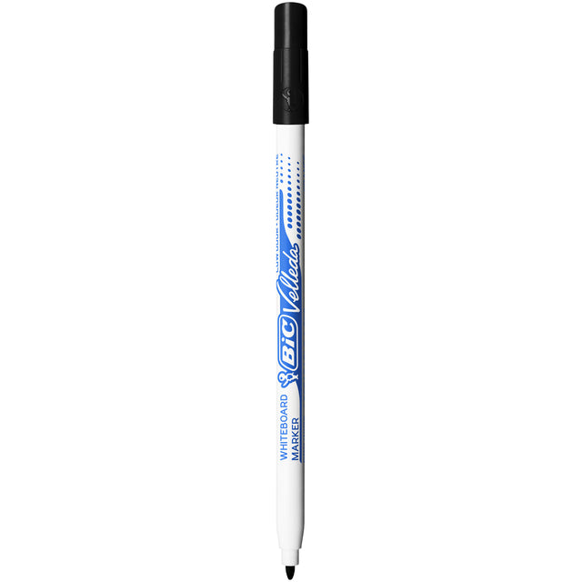 Viltstift Bic 1721 Whiteboard schuin F zwart - 3