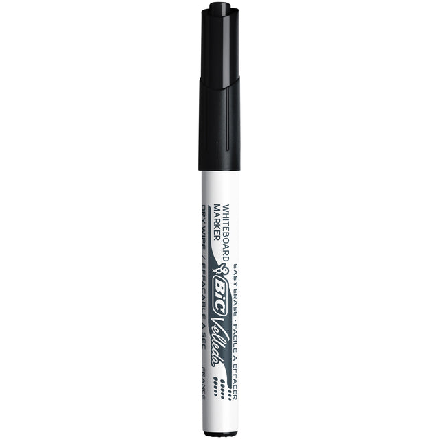 Viltstift Bic 1741 Whiteboard rond M zwart - 6