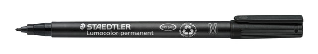 Viltstift Staedtler Lumo M 317 Perm Zwart - 2