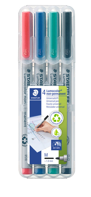 Viltstift Staedtler OHP Lumocolor M Non-perm, 1mm