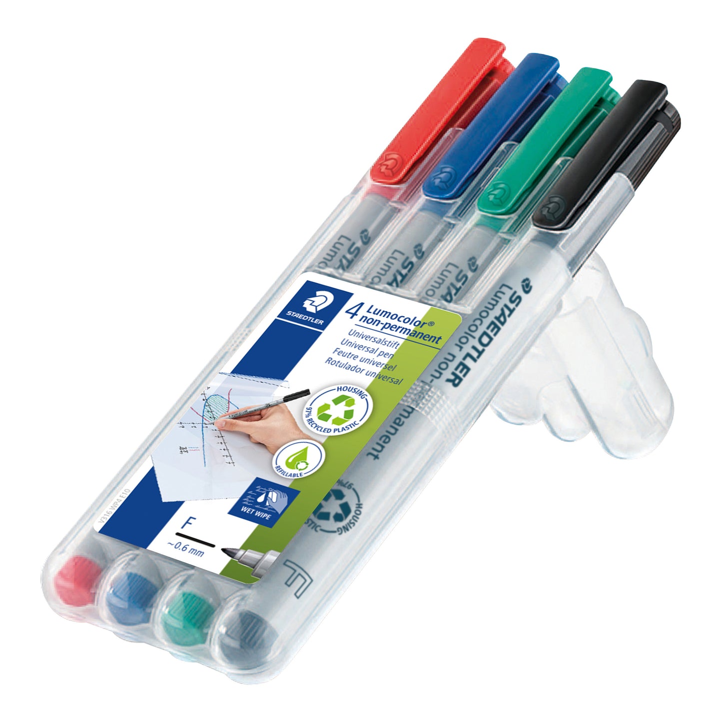 Staedtler OHP Lumo F 316 non-permanent WP4