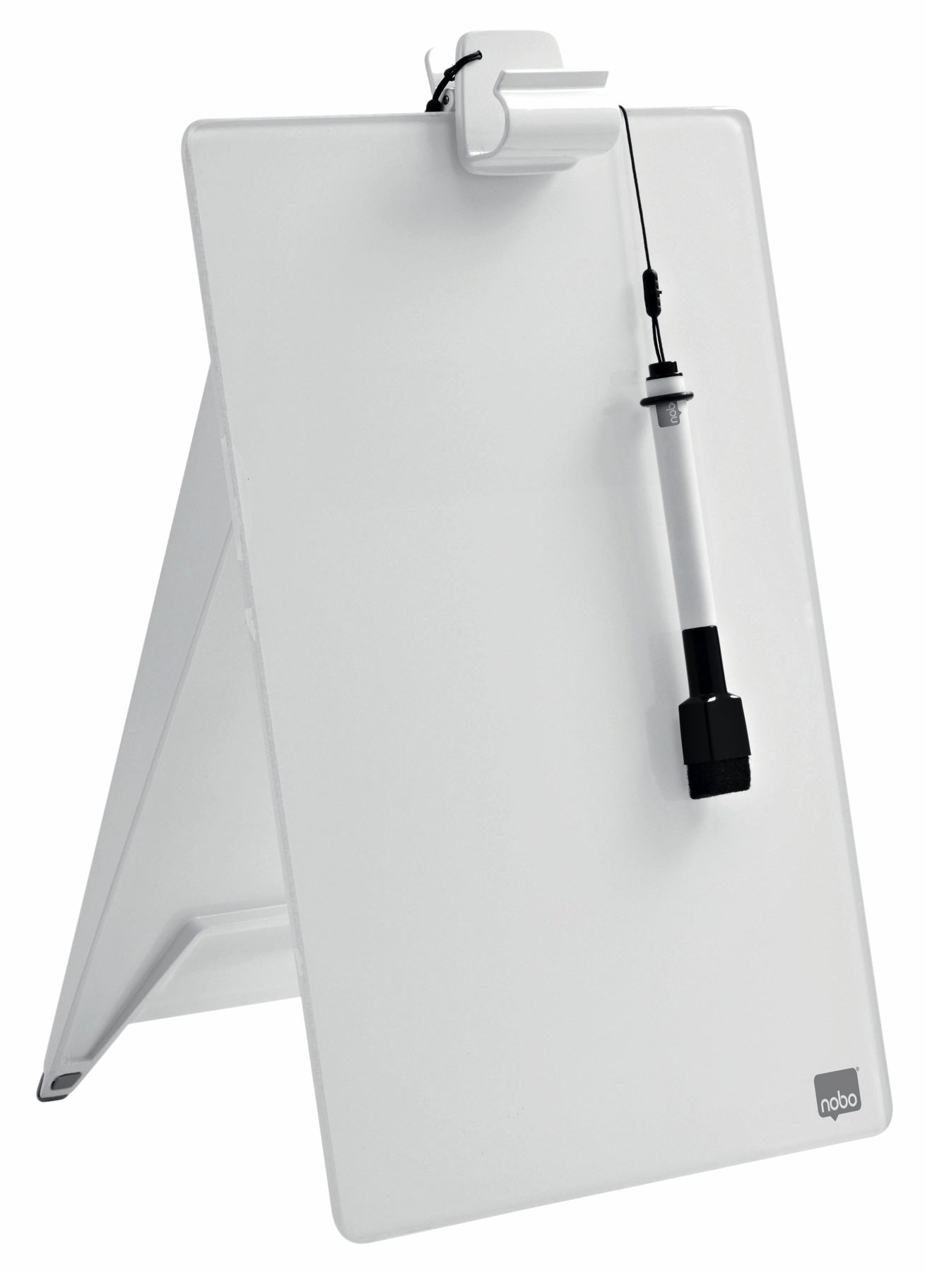 Nobo Diamond glas flipover met schrijf- en plakfunctie - 3