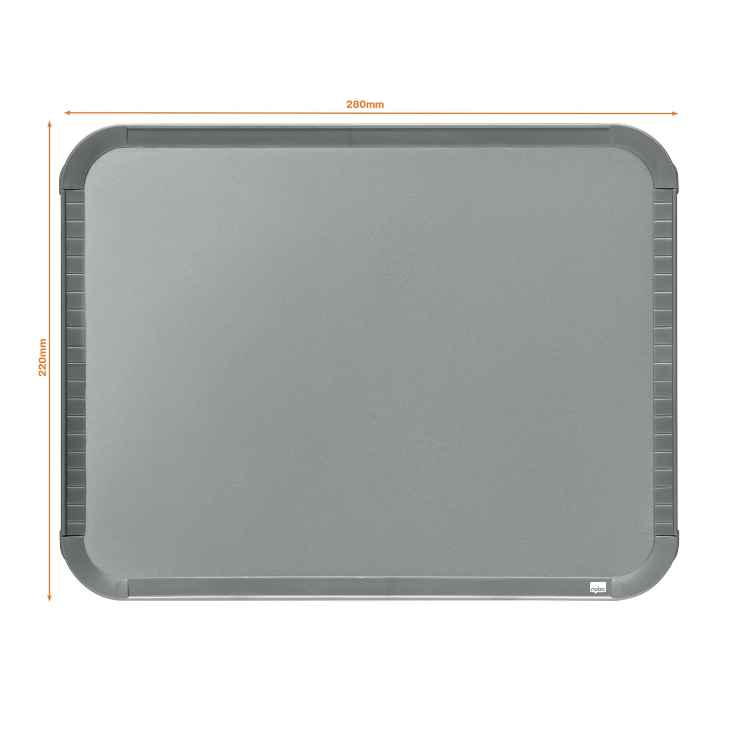 Nobo Slimline Whiteboard 22x28cm Zilver Gelakt - 3