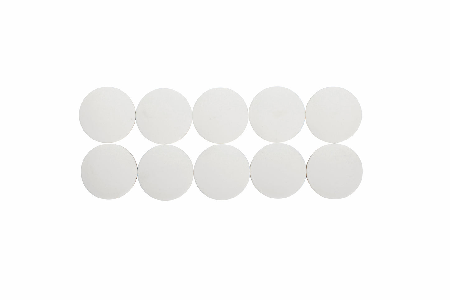Solid Magneet 38mm 2500g Wit