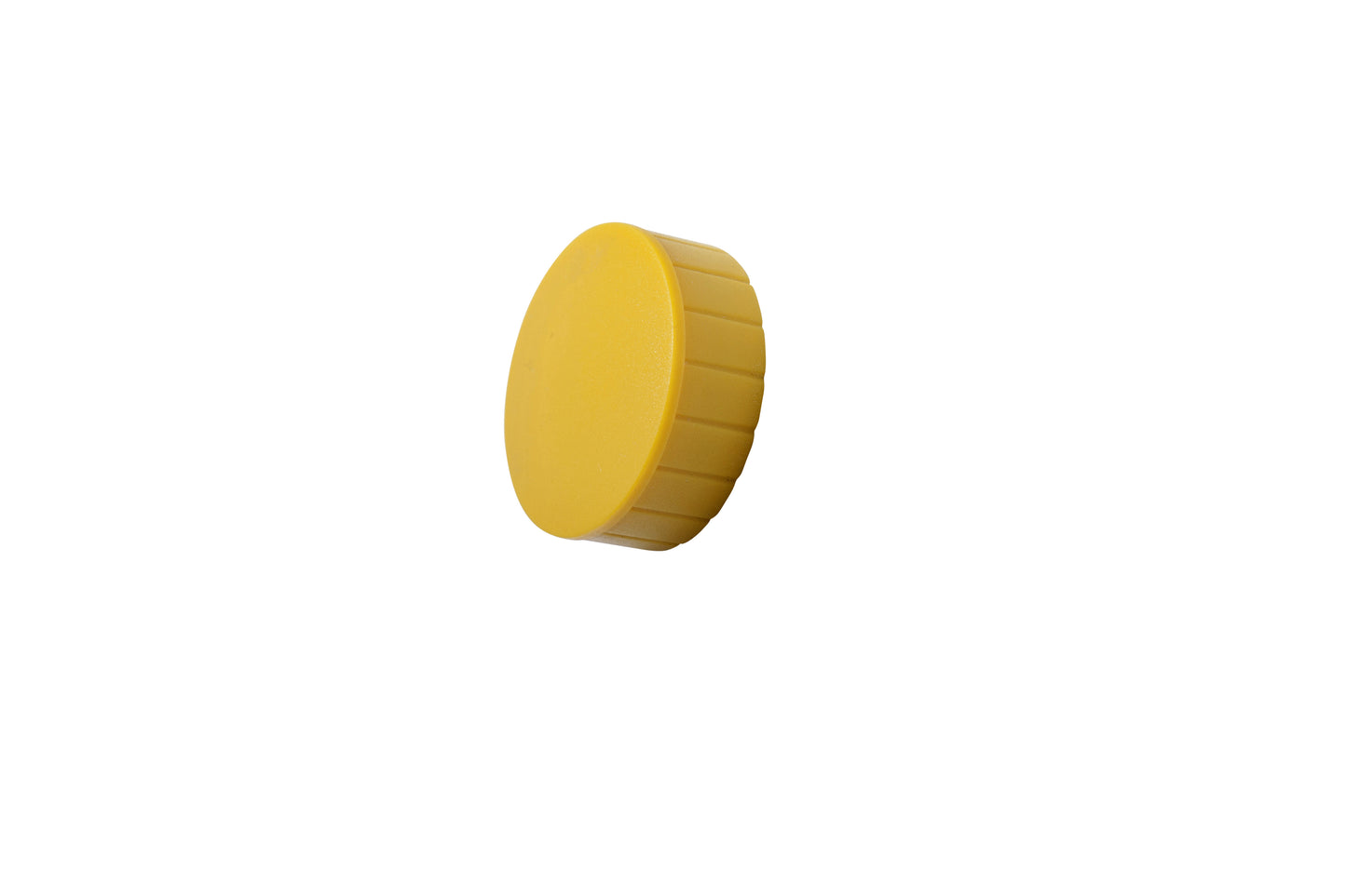 Magneet MAUL Solid 38mm, 2,5kg, geel, met grip - 2