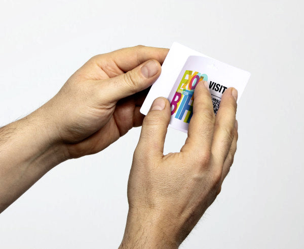 Durable A4 badge voor bezoekers, scheurbaar, inclusief perforatie - 2