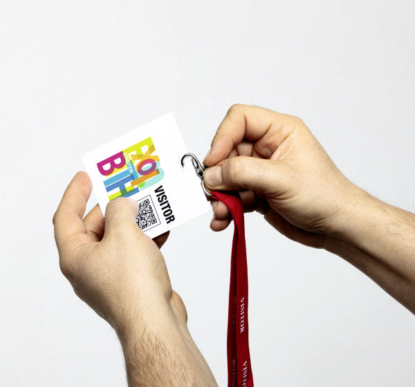Durable A4 badge voor bezoekers, scheurbaar, inclusief perforatie - 3