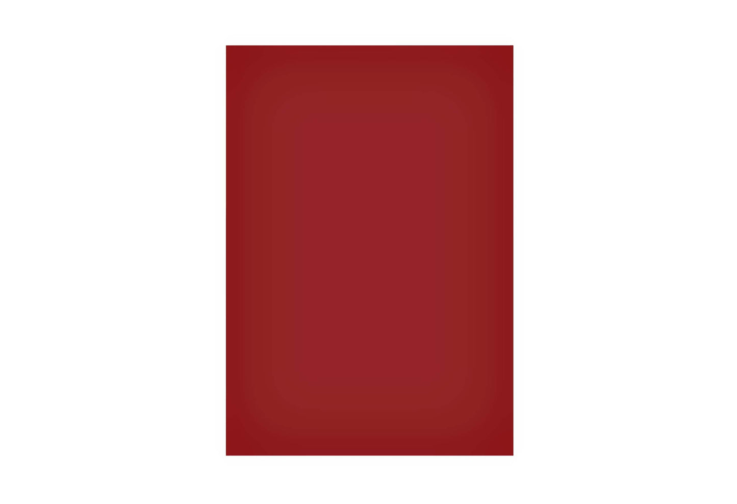 Magnetisch Vel Maul 200x300mm Rood, Eenzijdig gekleurd