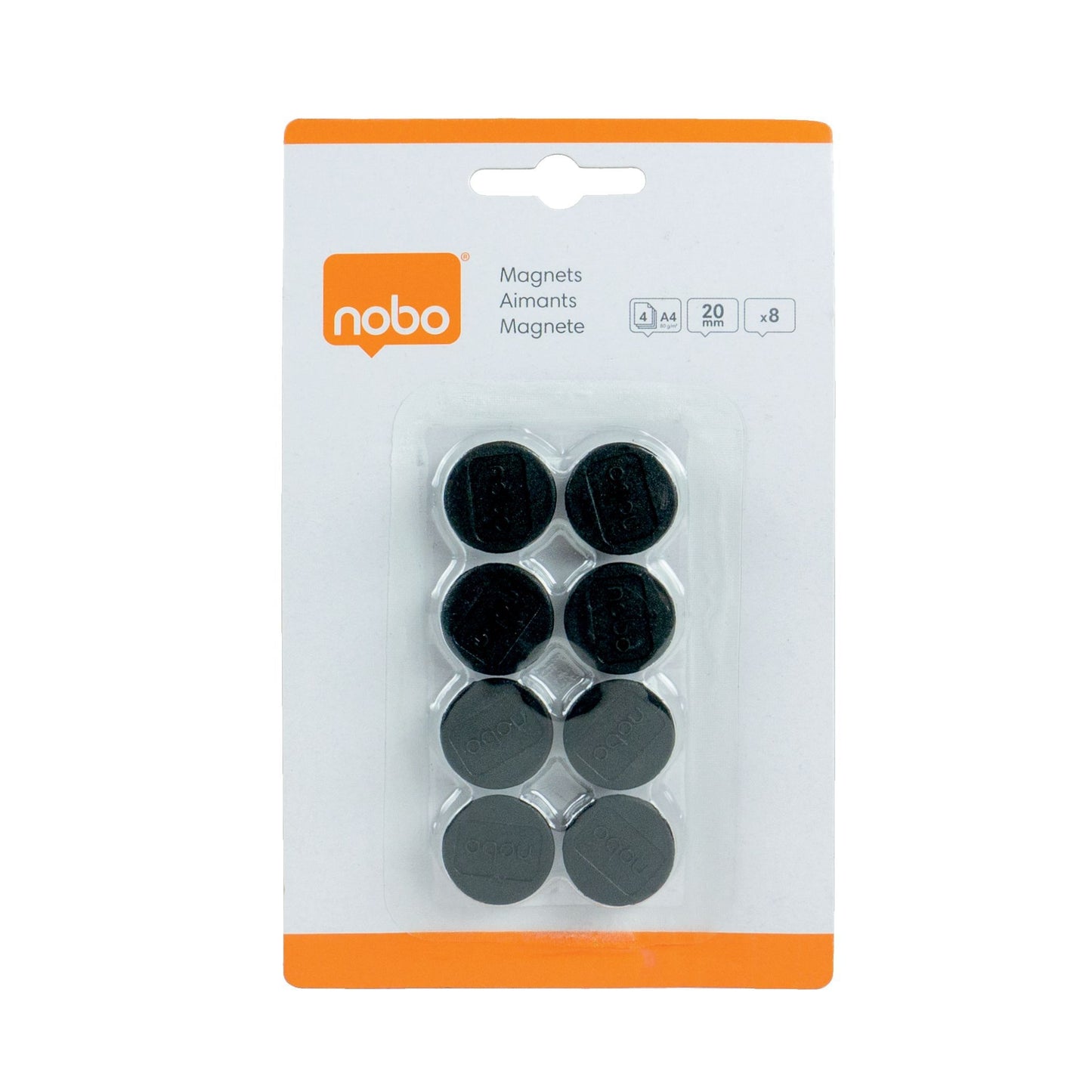Nobo Magneet 20mm Zwart