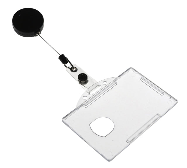 Transparante Pashouder Europel met Afroller 54x85mm - 2