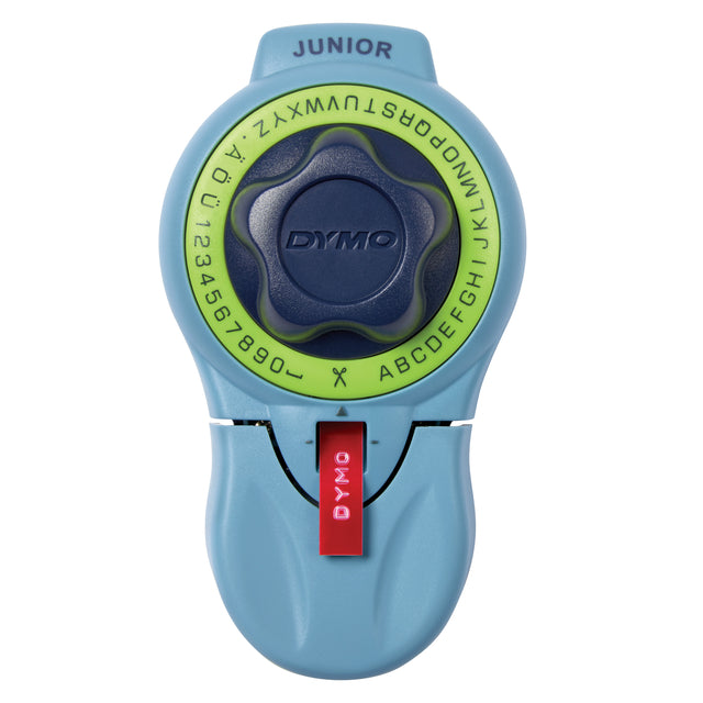Dymo Junior embossing labeltang voor 9mm tapes, blauw - 2