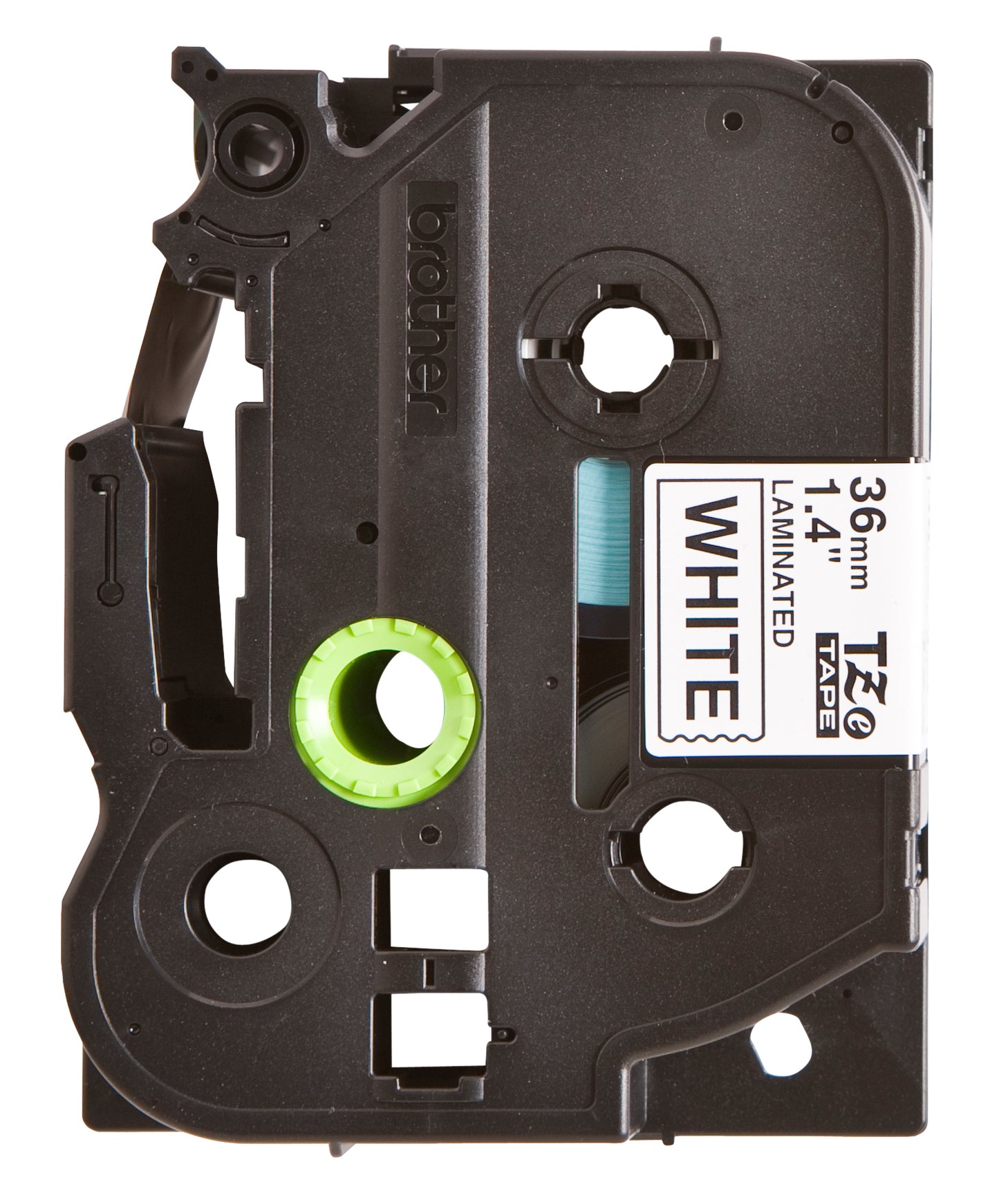 Brother TZE-261 Labeltape 36mm Wit/Zwart, 8m - 2