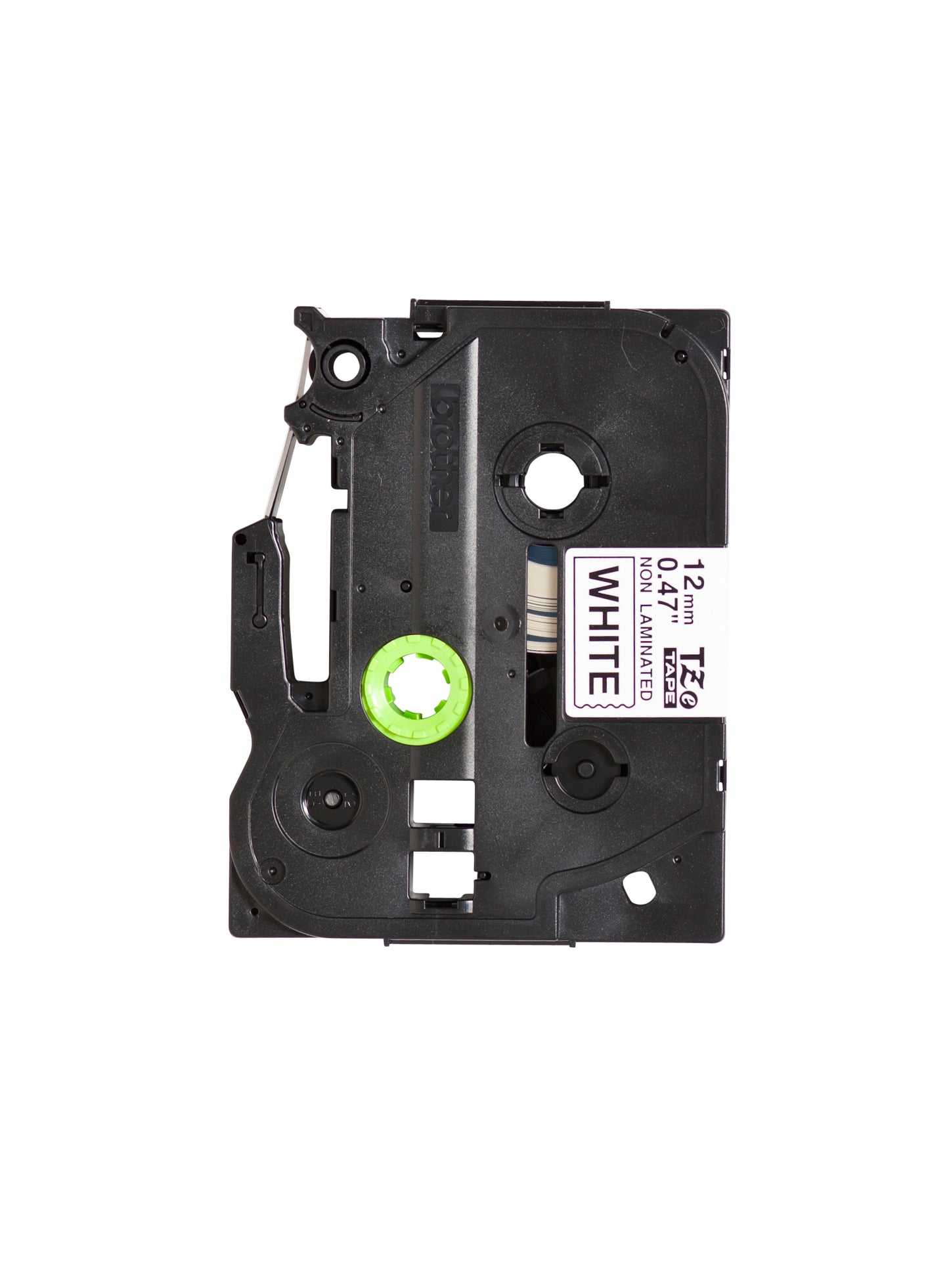 Brother TZe-N231 12mmx8m Wit/Zwarte Tekst Labeltape - 2