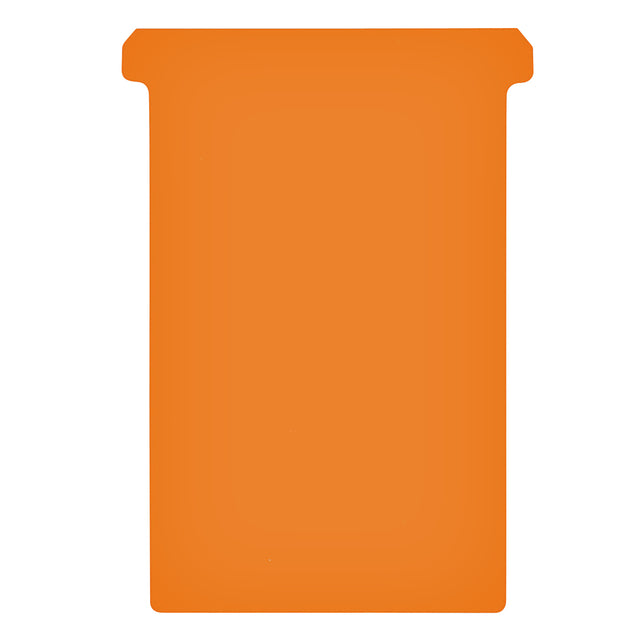 T-Kaart Djois Formaat 4, 107mm, Oranje, FSC-gecertificeerd, 500 stuks
