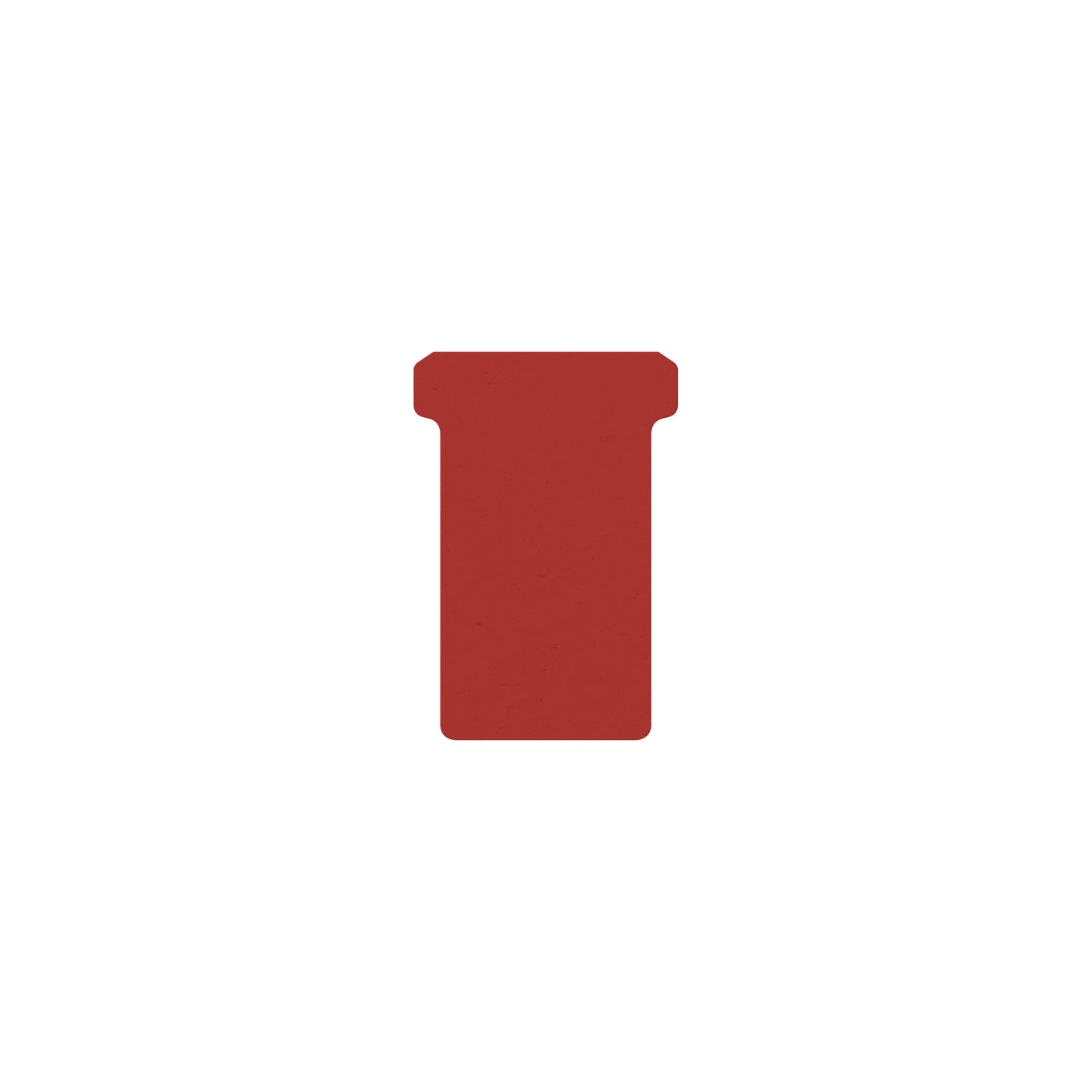T-kaart Djois formaat 2, 48mm, rood, pak van 500 stuks