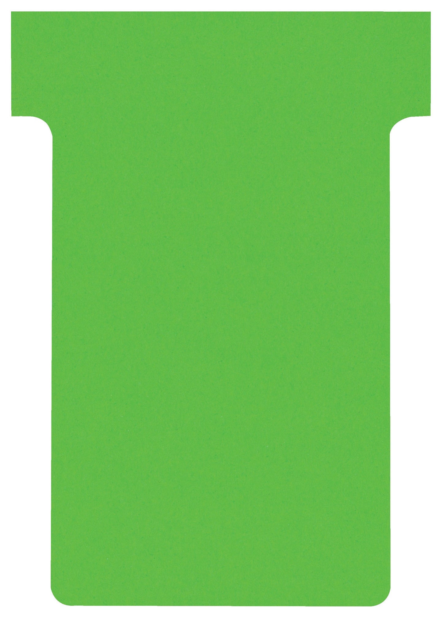 Planbord T-Kaart Nobo Nr 2 Groen, 48mm breed, pak 100 stuks - 2