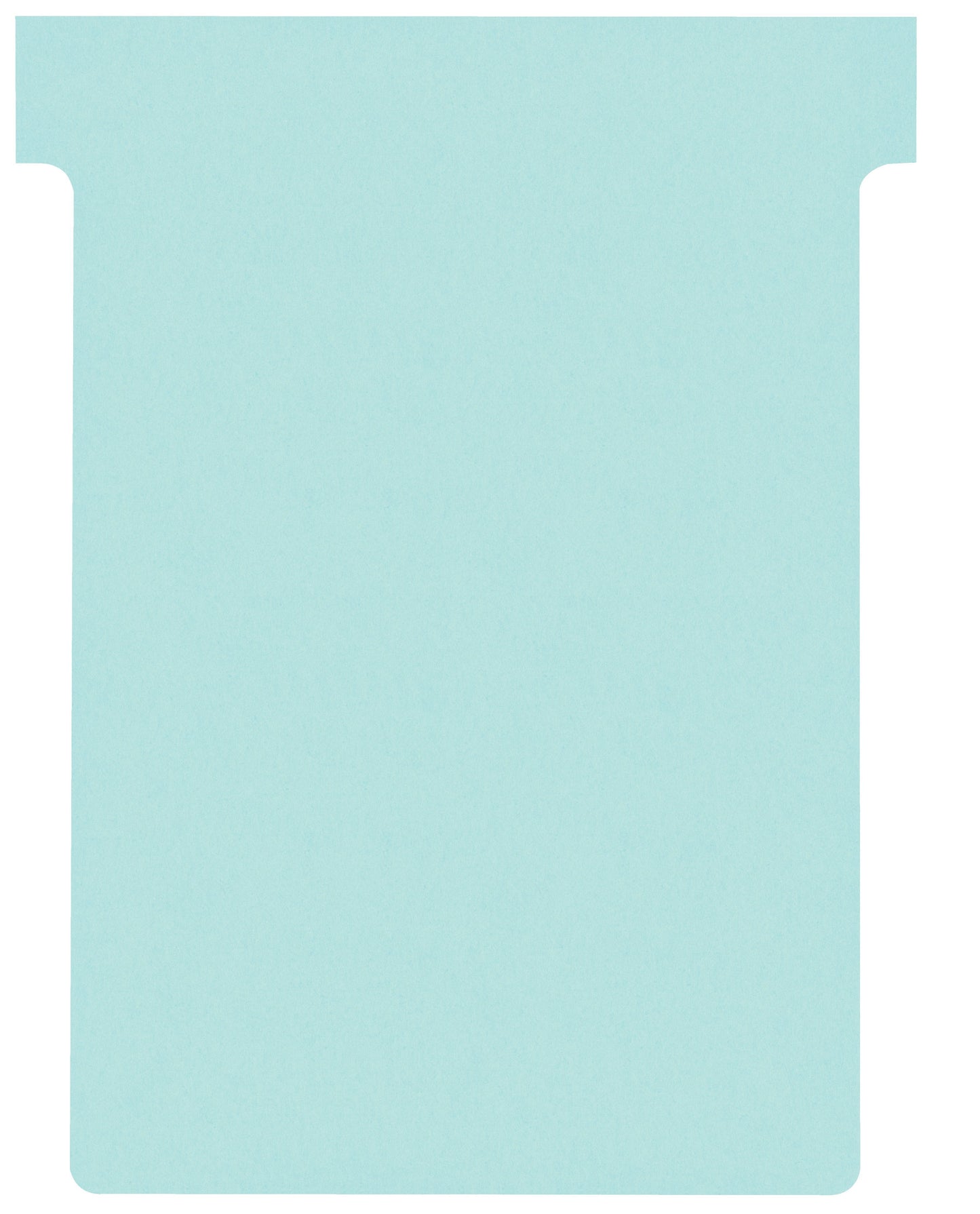 T-Kaart Nobo NR 3 80mm Blauw, Pak van 100 - 2