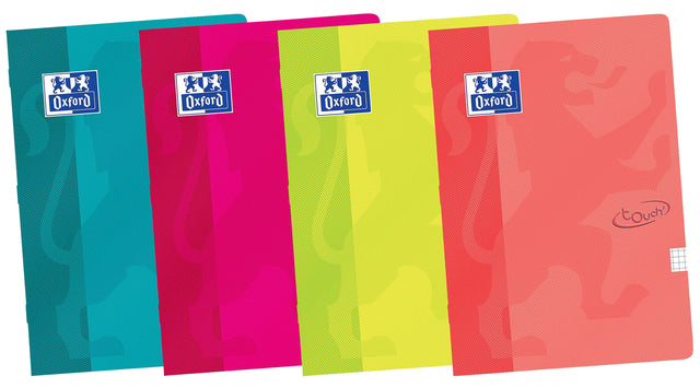Oxford School Touch A5 schrift, 72 pagina's, 80 g/m², assorti