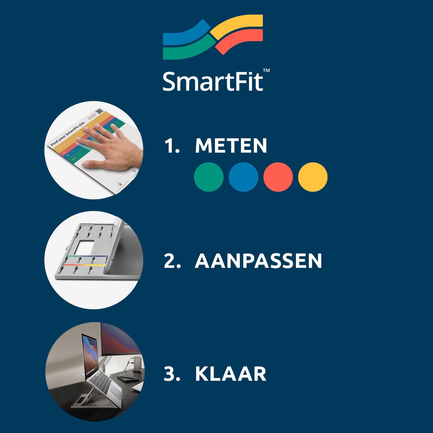 Kensington SmartFit Wide monitorstandaard zwart, verstelbaar - 2