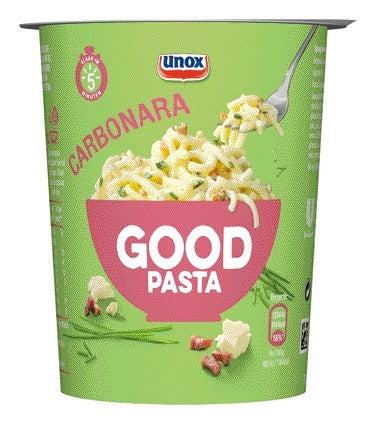 Unox Good Pasta Spaghetti Carbonara Cup 5 Minuten Bereiding - 3