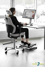 Verstelbare voetensteun Score Pro 952 met antislip voetenbord - 4