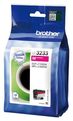 Brother LC-3233M Rood Inktcartridge 1500 pagina’s