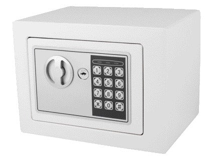 Elektronische Mini Kluis 230x170x170mm met cijfercode en sleutel - 3
