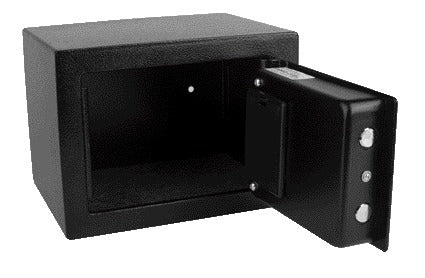 Pavo Elektronische Mini Kluis 230x170x170mm met Noodsleutel, Zwart - 3