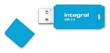 USB Stick Integral FD 32GB Neon Blauw - 3