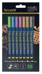 Securit SMA-100 Krijtstift rond 1-2mm metallic ass