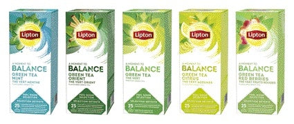 Lipton Green Tea Citrus, Balance, 25 Zakjes van 1.5g - 2