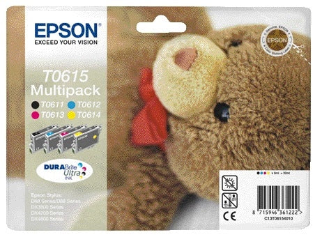 Epson T0615 Multicolor inktcartridge voor Epson printers