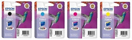 Epson T0804 Serie Inktcartridge Geel - 2