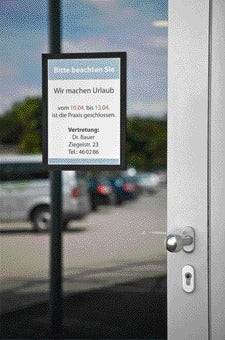 DURAFRAME Durable A6 zelfklevend zwart - 2