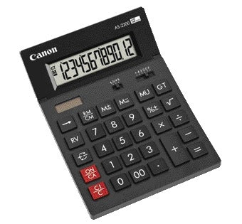 Canon AS-2200 12-Cijferige Zakelijke Rekenmachine - 2