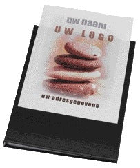 SHOWMAP Rillstabel A4 transparant met 10 insteektassen