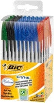 Balpen Bic Cristal tubo 50 assori - 2