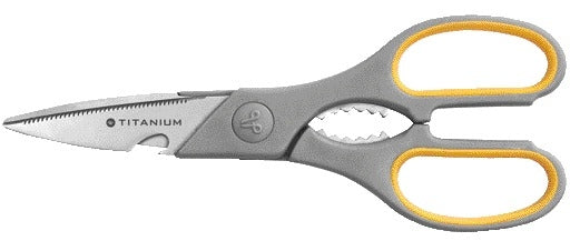 Kantoorschaar Westcott 210mm titanium met soft grip