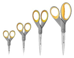 Kantoorschaar Westcott 130mm titanium legering, links- en rechtshandig - 2