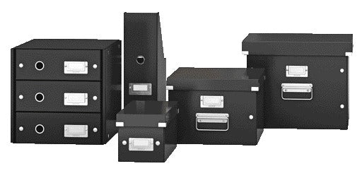 DVD-Box Leitz Click Store Zwart 190x135x320mm voor Dossiers - 3