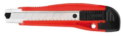 Snijmes Westcott Premium 18mm schuif, rood