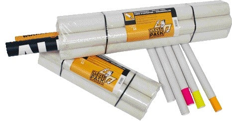 Verzendkoker CleverPack A1+doppen 650x50mm wit - 2