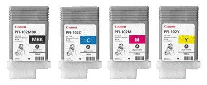 Canon PFI-102 Blauw Inktcartridge - 1500 pagina's, origineel - 2