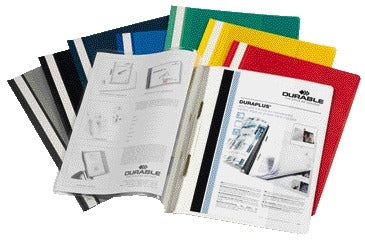 Durable Duraplus Zwarte A4 offertemap met personaliseerbaar voorblad - 3